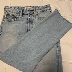 Zara mom jeans